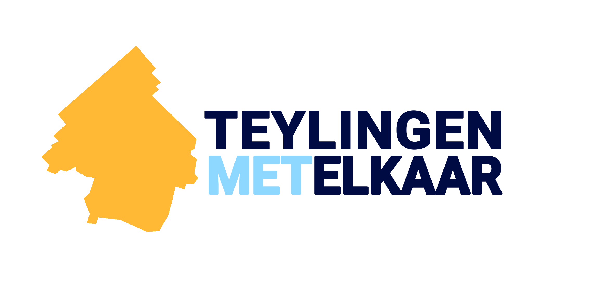 Het logo van Teylingen Met Elkaar